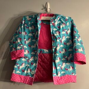 Western Chief Unicorn Raincoat - Pink and Blue